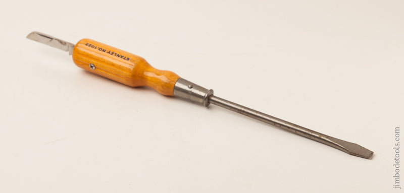 Dead Mint! STANLEY No. 1022 Jack Knife Screwdriver circa 1939-41 - 65714