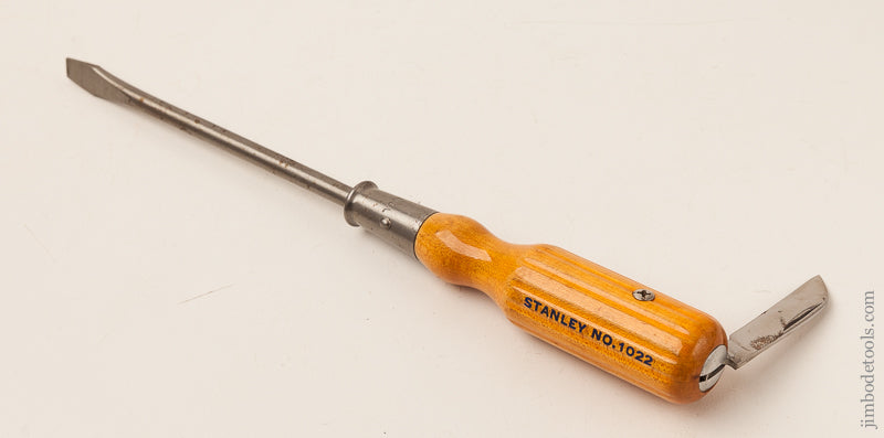 Dead Mint! STANLEY No. 1022 Jack Knife Screwdriver circa 1939-41 - 65714