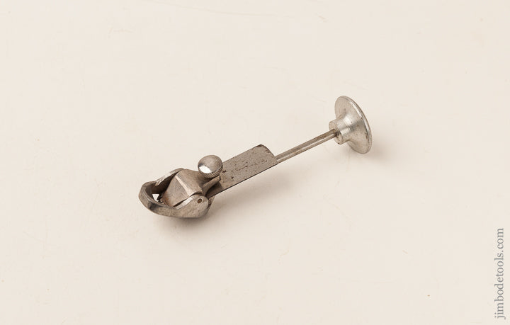 1 1/4 x 5/8 inch Round Bottom Tail Handled Violinmaker's Plane with Toothing Iron - 65871R