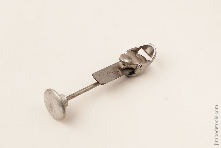 1 1/4 x 5/8 inch Round Bottom Tail Handled Violinmaker's Plane with Toothing Iron - 65871R