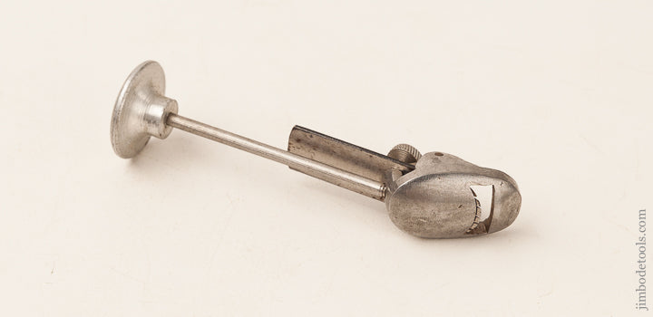 1 1/4 x 5/8 inch Round Bottom Tail Handled Violinmaker's Plane with Toothing Iron - 65871R