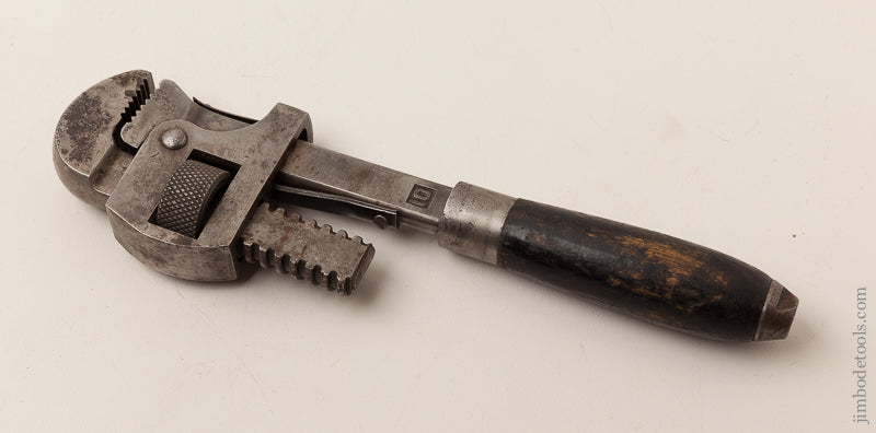 Rare STANLEY No. 10 Pipe Wrench SWEETHEART - 66310