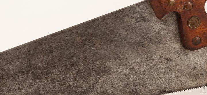 FINE 8 point 26 inch Crosscut STANLEY No. 820 Tool Box Saw SWEETHEART - 66316