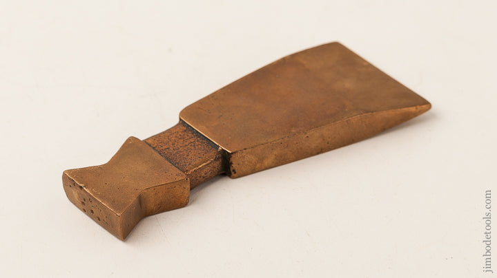 4 7/8 x 2 inch Bronze Trade Axe - 66378R