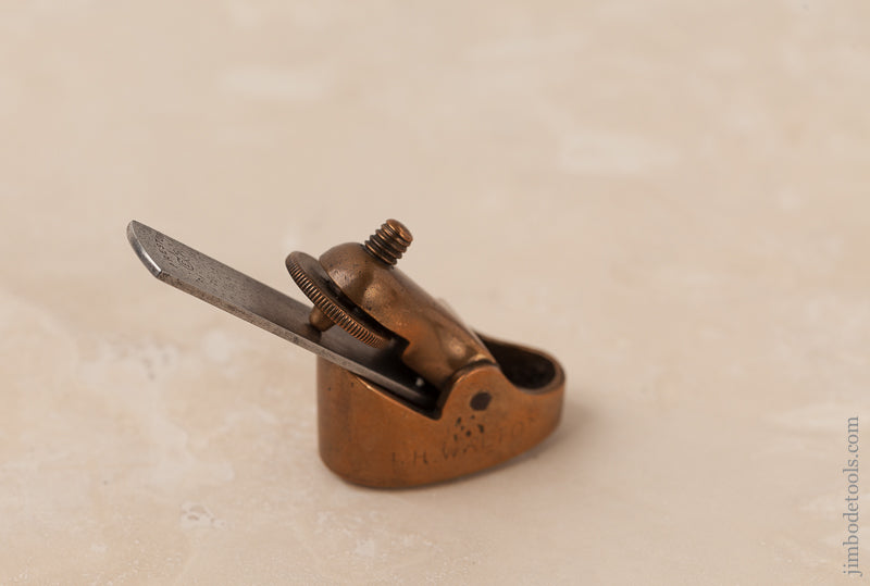 PRESTON Compassed and Radiused Round Bottom Violin Maker's Plane - 66476