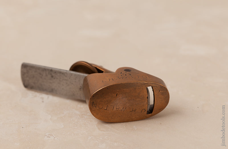 PRESTON Compassed and Radiused Round Bottom Violin Maker's Plane - 66476