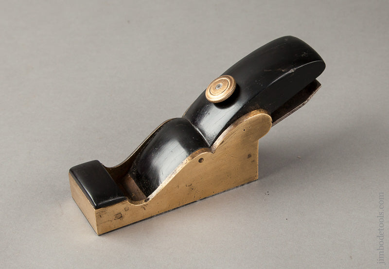 Stunning Ebony and Gunmetal Thumb Plane - 66480U