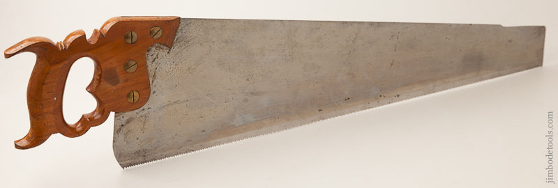 Minty! 10 point 26 inch Crosscut DISSTON No. 12 London Spring Hand Saw - 66730
