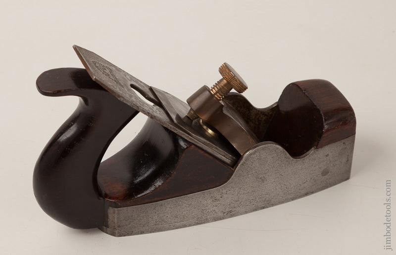 Fabulous PRESTON Smooth Plane with Etched Side and Original 2 1/8 inch PRESTON Iron - 67044U