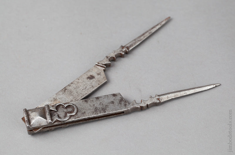 18th Century 6 inch French Armorer's Dividers - 67100U