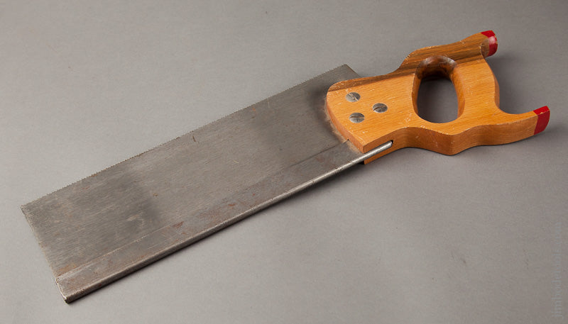 13 point 12 inch Crosscut DISSTON No. 4 Back Saw NEW OLD STOCK - 67193