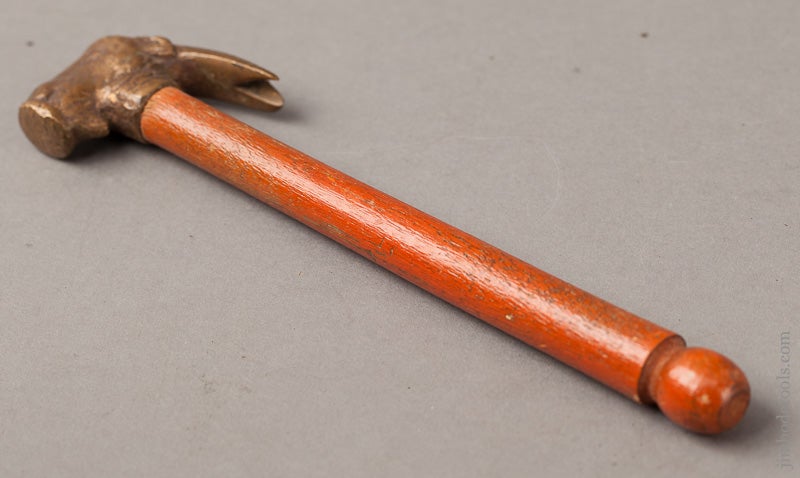 Rare and Awesome! Miniature 7 3/8 inch Goat Head Hammer -- EXCELSIOR 67456