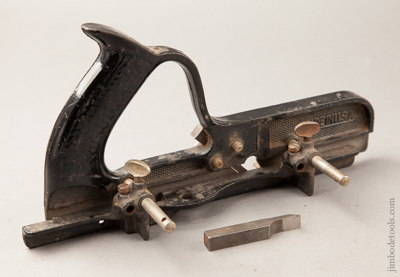 Fine STANLEY No. 248 Weather Stripping Plow Plane with 5/16 and 3/8 inch Irons - 67478R