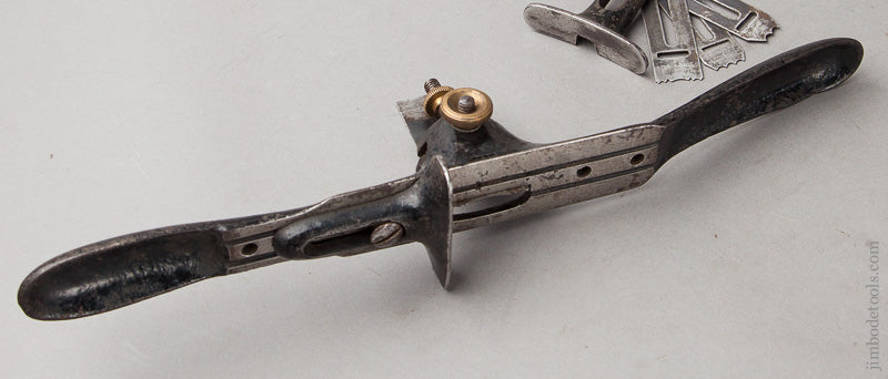 Rare! PRESTON Patent Hand Reeder & Moulding Tool with 4 Cutters, 8 Profiles, and 2 Fences! - 67591R