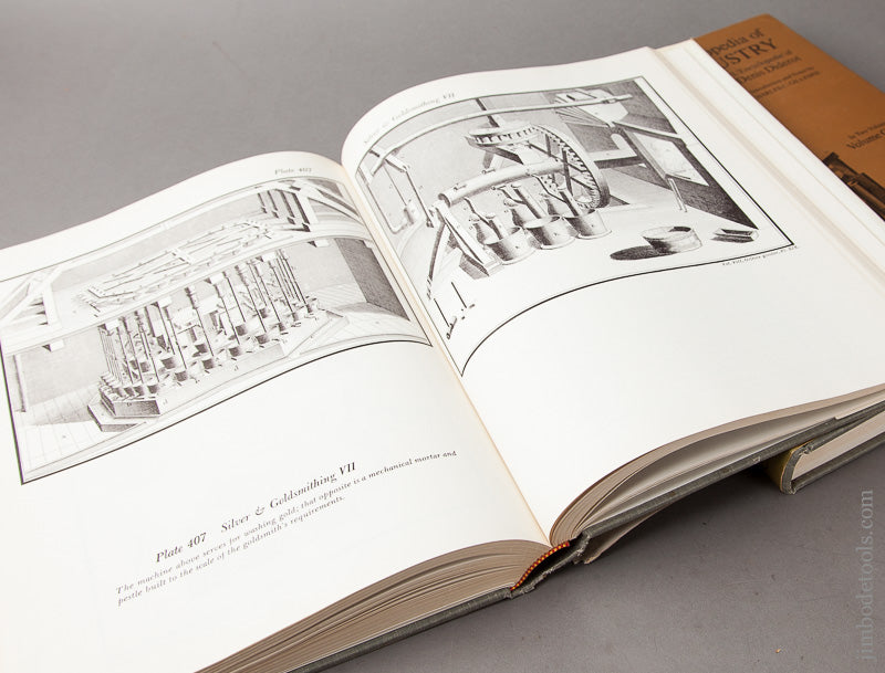 Books: A DIDEROT PICTORIAL ENCYCLOPEDIA OF TRADES AND INDUSTRY Denis Diderot Volumes 1 And 2 Reprint 1959 - 67600R