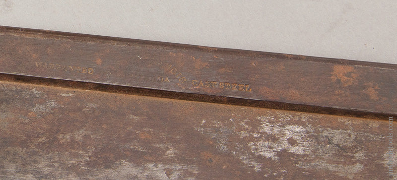 Remarkable! VANCE AND LANDIS Triple Cove Saw (Phiadelphia ca. 1860) - 67685U
