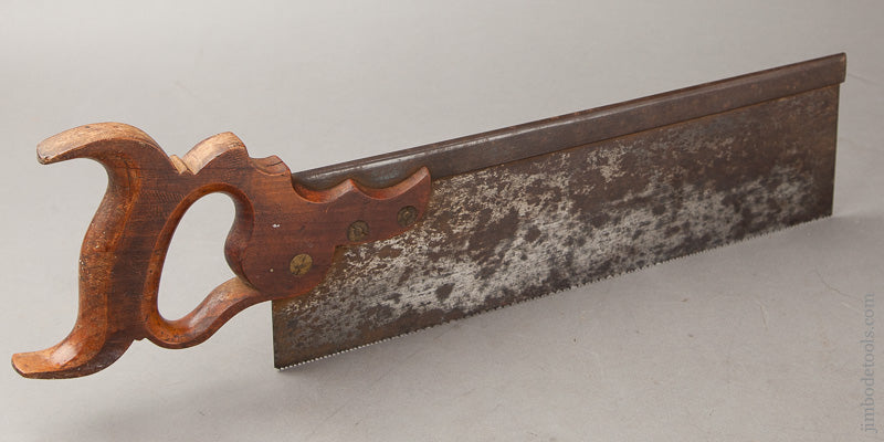 Remarkable! VANCE AND LANDIS Triple Cove Saw (Phiadelphia ca. 1860) - 67685U
