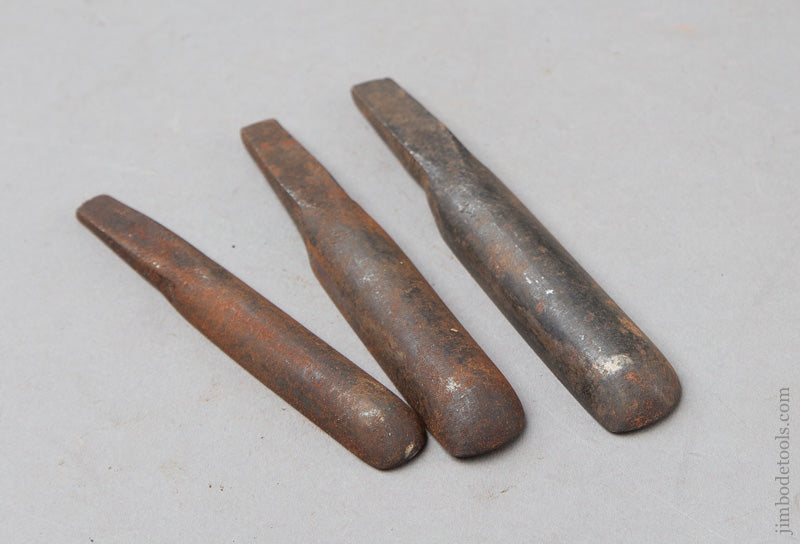 Set of Three 18th Century Chairmaker's Spoon Bits by GLASCOTT - 67770R