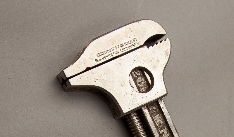 Minty JOHNSTON May 21, 1901 PATENT Combination Tool Brace Wrench by LOWENTRAUT MFG. CO. - 67791R