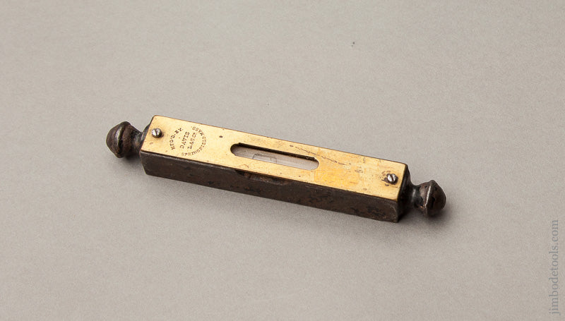 Rare DAVIS Pocket Finial Level - 67872R