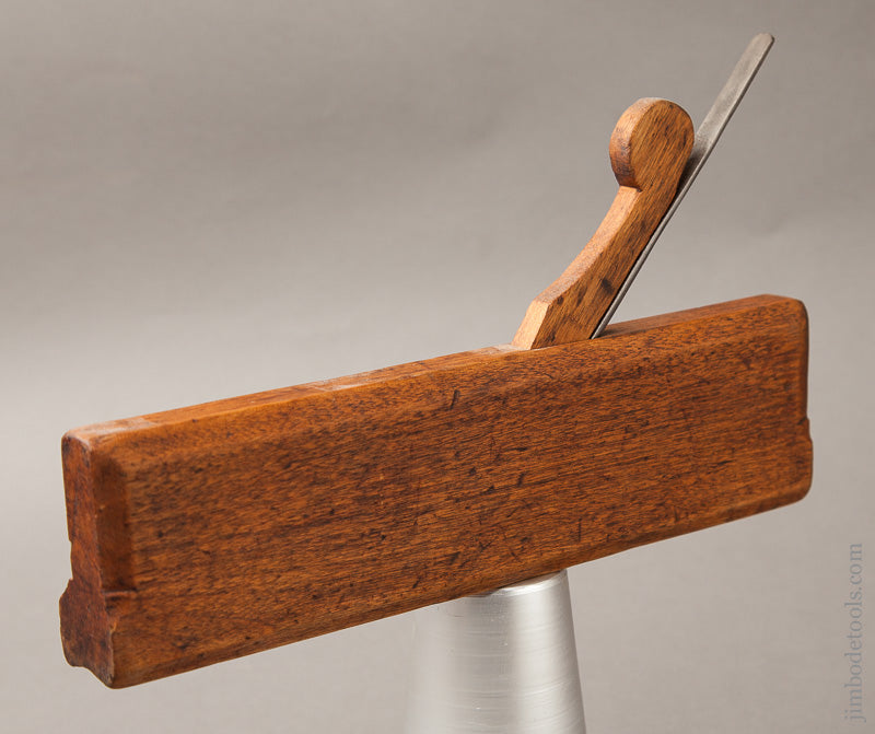 RARE 3 Star Ten Inch Yellow Birch 18th Century Molding Plane by I. COMINS circa 1790-1810 - 67886R