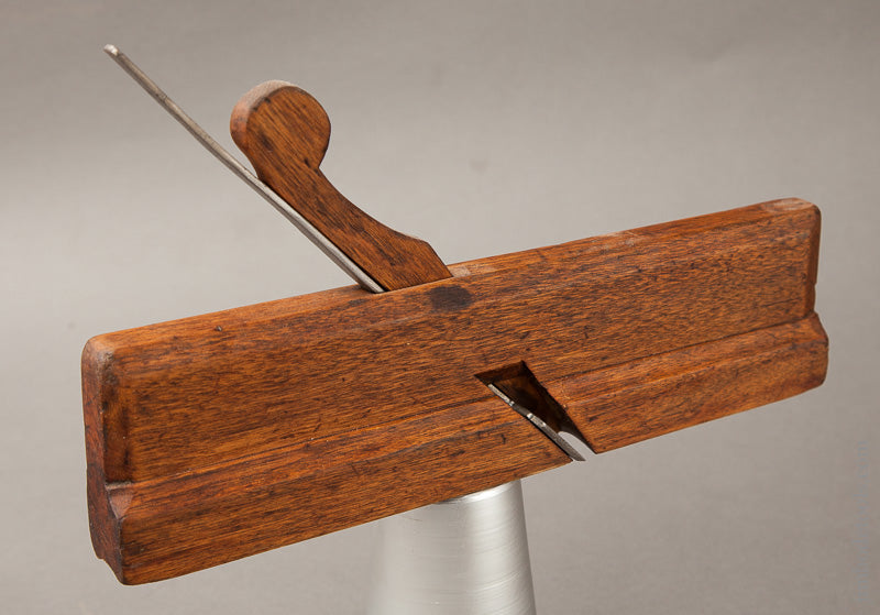 RARE 3 Star Ten Inch Yellow Birch 18th Century Molding Plane by I. COMINS circa 1790-1810 - 67886R