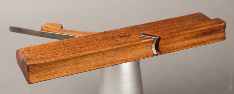 RARE 3 Star Ten Inch Yellow Birch 18th Century Molding Plane by I. COMINS circa 1790-1810 - 67886R