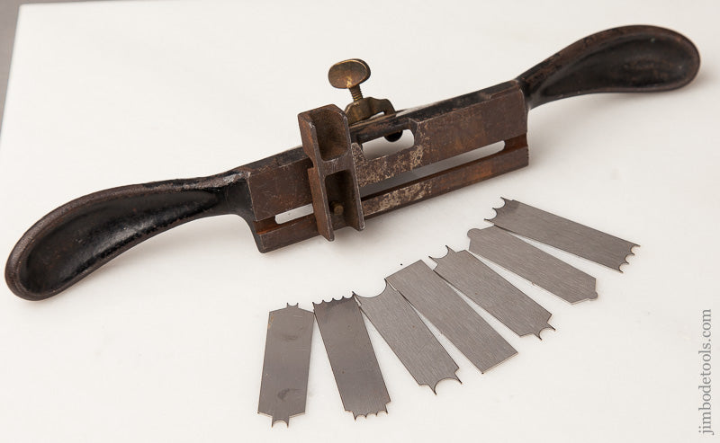 STANLEY No. 66 Hand Beader Type 1 Ca. 1886-98 with Full Set of 7 Cutters - 67942R