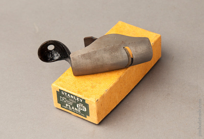 STANLEY No. 100 1/2 Round Bottom Block Plane MINT in Original Box NEW OLD STOCK - 67972R