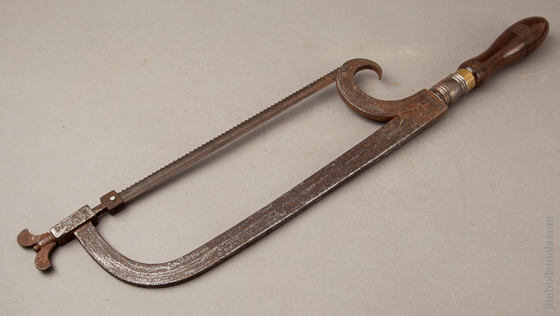 Early and Fancy!  Rosewood Handled Lancashire Saw -- 68005U