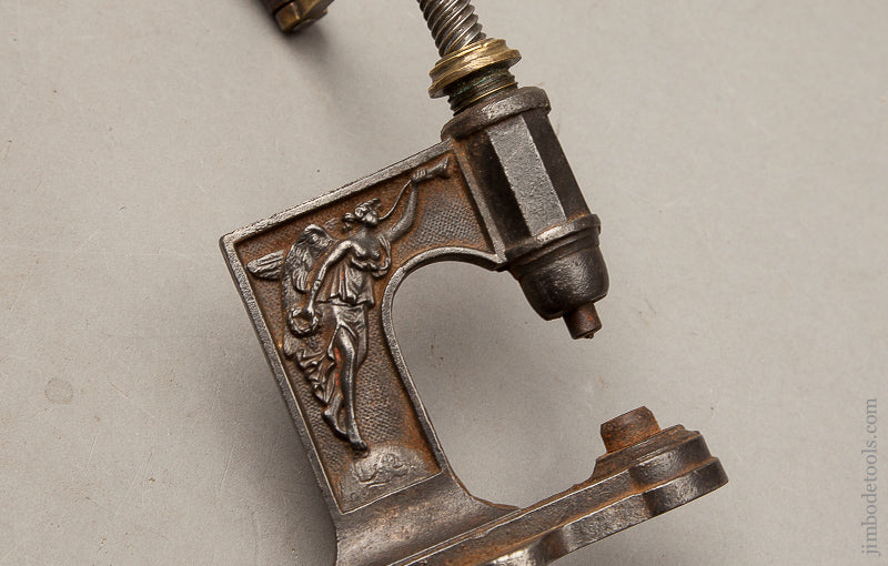 Fancy Rivet Press with Angelic Details – Jim Bode Tools