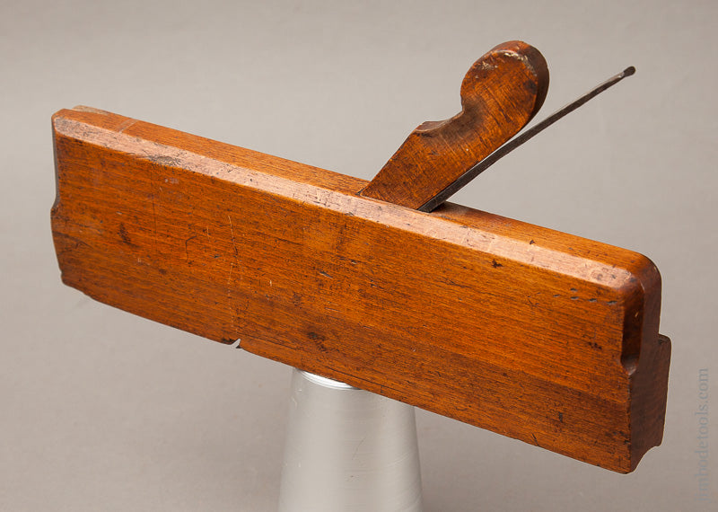 Beautiful Beech Hollow Molding Plane by J. WOODS Newburyport circa 1800-20 * 68154