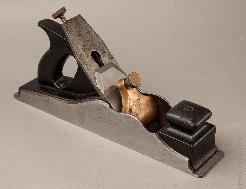 Clean 14 1/2 inch NORRIS A1 Jointer Plane with Full Original 2 1/2 inch NORRIS Iron - 68212