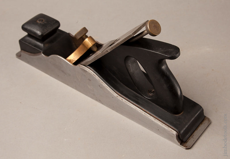 Clean 14 1/2 inch NORRIS A1 Jointer Plane with Full Original 2 1/2 inch NORRIS Iron - 68212