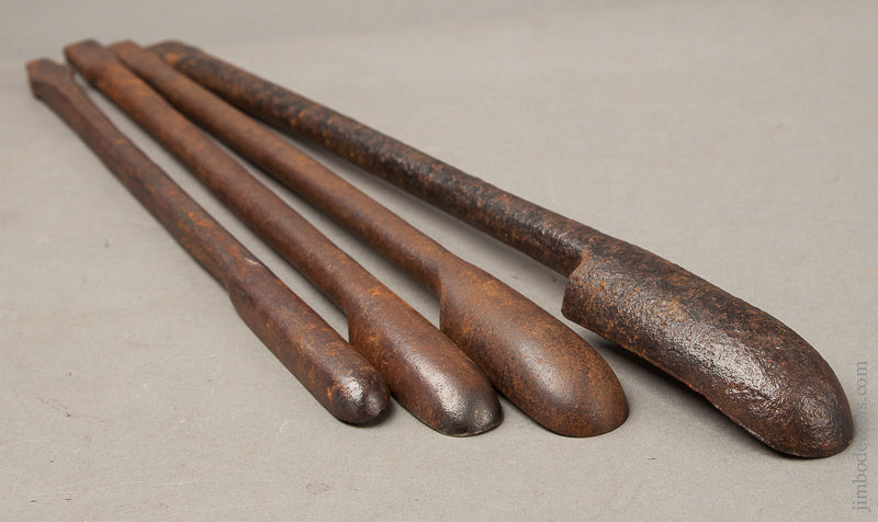 18th Century Set of Four Timberframer's Spoon Bits - 68541