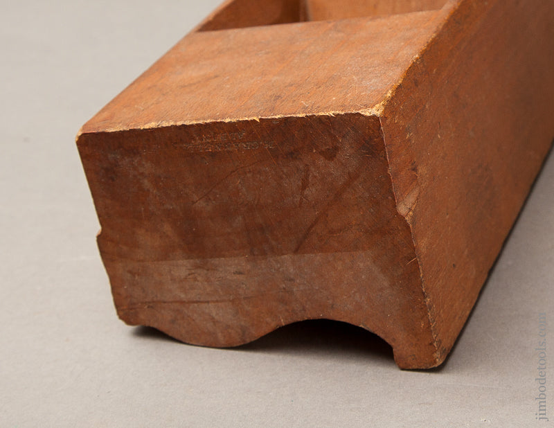 Near Mint! 4 inch Wide Crown Moulding Plane by M. CRANNELL ALBANY circa 1843-78 - 68717R