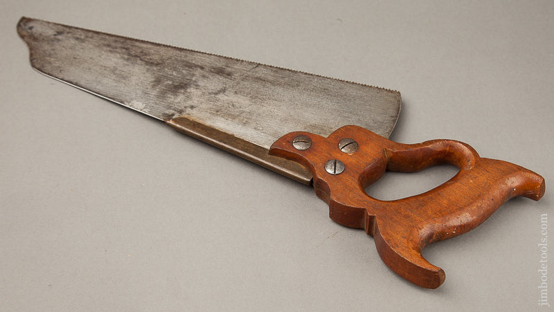 Rare! 12 point 12 inch Crosscut DISSTON No. 8 Half Back Saw - 68780U