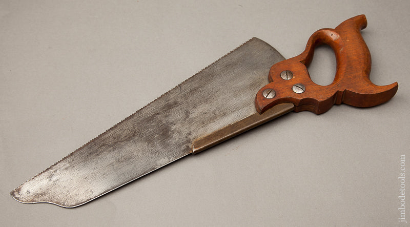 Rare! 12 point 12 inch Crosscut DISSTON No. 8 Half Back Saw - 68780U
