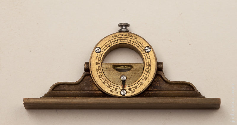 Rare! PAUL HAMLER Miniature 1/3 Size DAVIS Mantle Clock Level -- 68853U