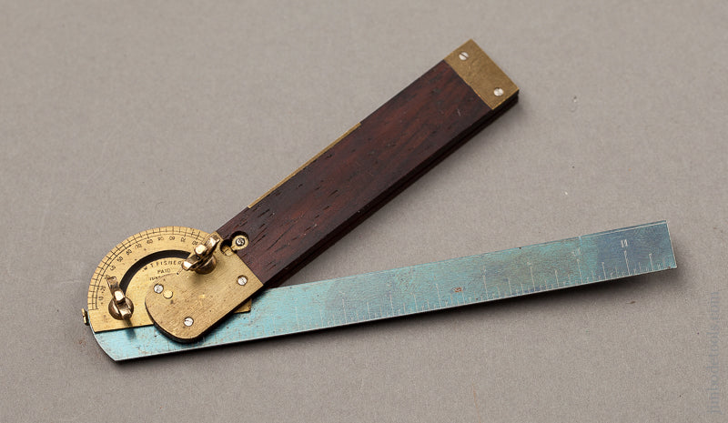 Magnificent! Miniature Four inch FISHER June 23, 1868 Patent Bevel by PAUL HAMLER - 68872U