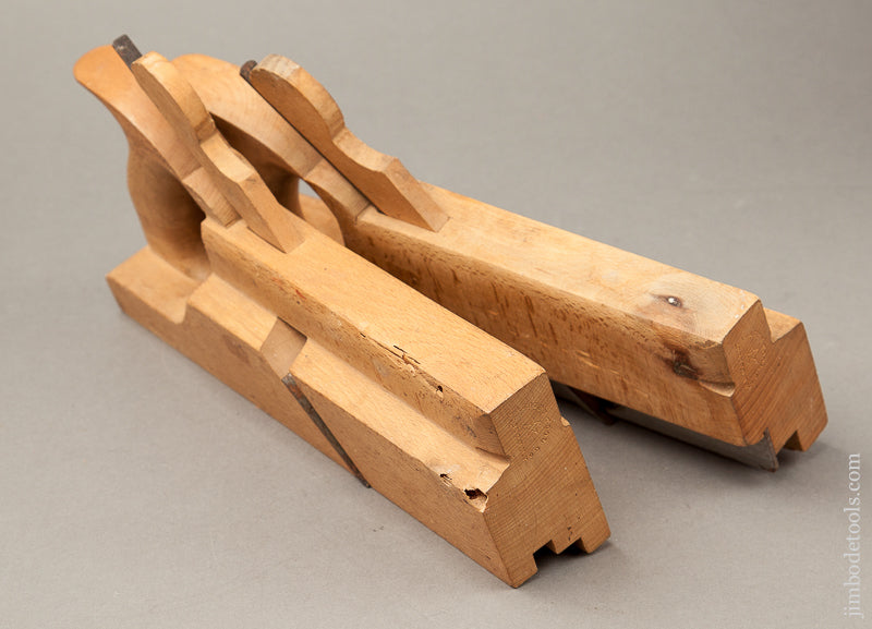 MINT 1 1/4 inch Tongue and Groove Planes by AUBURN TOOL CO. AUBURN N.Y. circa 1864-93 - 68948
