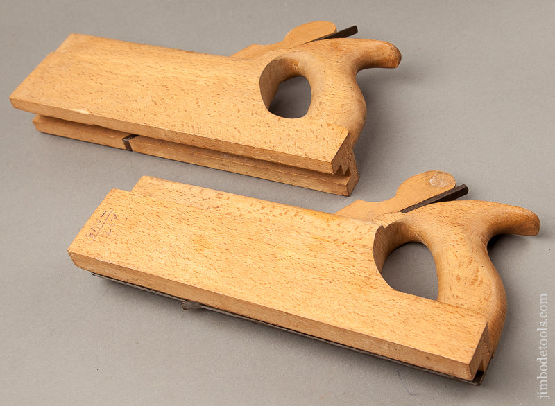 MINT 1 1/4 inch Tongue and Groove Planes by AUBURN TOOL CO. AUBURN N.Y. circa 1864-93 - 68948