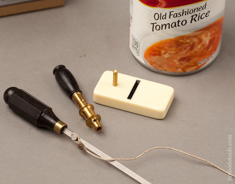 Miniature Ebony BUCK Bow Drill and Bow by JOHN MAKI - 68960U