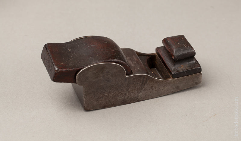 Beautiful Compassed Iron and Mahogany Chariot Plane - 69020R