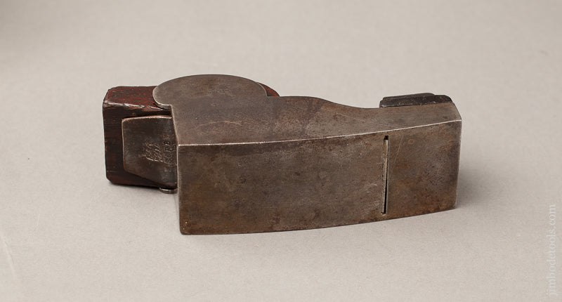 Beautiful Compassed Iron and Mahogany Chariot Plane - 69020R