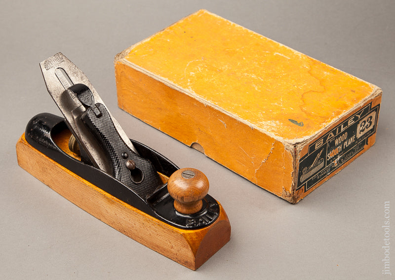 STANLEY No. 23 Transitional Smooth Plane MINT in its Original Box - 69035R