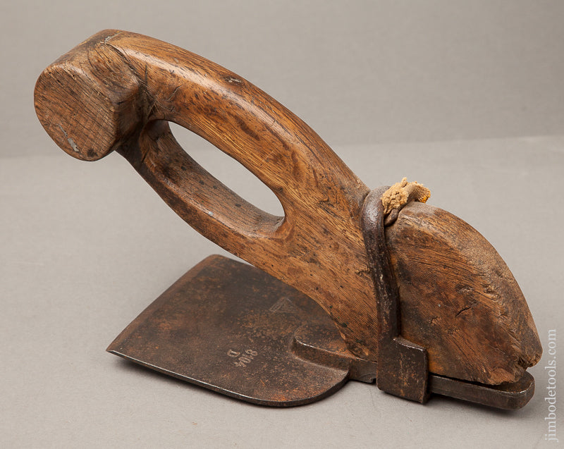 Gorgeous Signed Live Oak Connecticut-Style Adze - 69048R