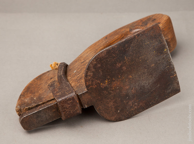 Gorgeous Signed Live Oak Connecticut-Style Adze - 69048R