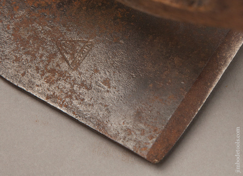 Gorgeous Signed Live Oak Connecticut-Style Adze - 69048R