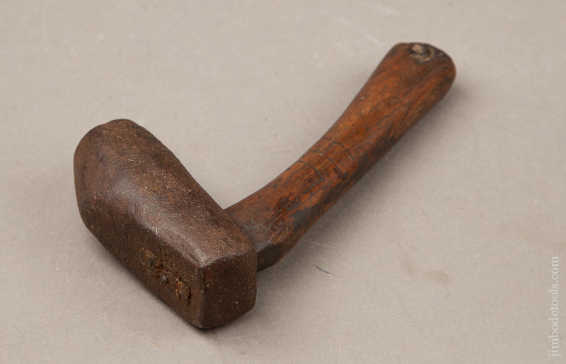 1 1/2 pound File Maker's Dog Head Hammer with Original 6 1/2 inch Handle - 69322